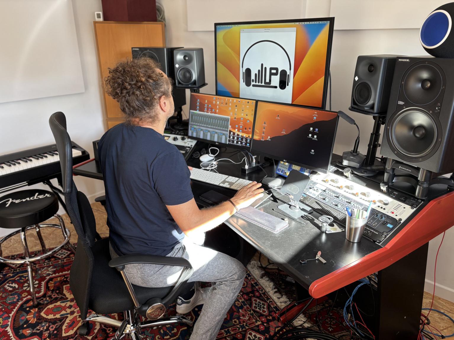 Eric Abraham Studio d'enregistrement 