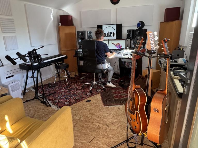 Eric Abraham Studio d'enregistrement 